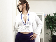 [破解]WANZ-556  自分の身体を使用して100％孕ませる方法を教え込む子作り専門インストラクター 水野朝陽 - 1of5