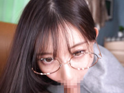DSOD-076 根暗巨乳メガネ姉に「イキそうなのこらえてるの？すごく尊い」と囁かれ、理性をぶっ壊されて何度も中出しする極限チンイラ痴女POV。 黒川すみれ - 1of5