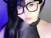 cosplay圈【魅魔的夜晚】道具喷水~翻白眼~终于被操
