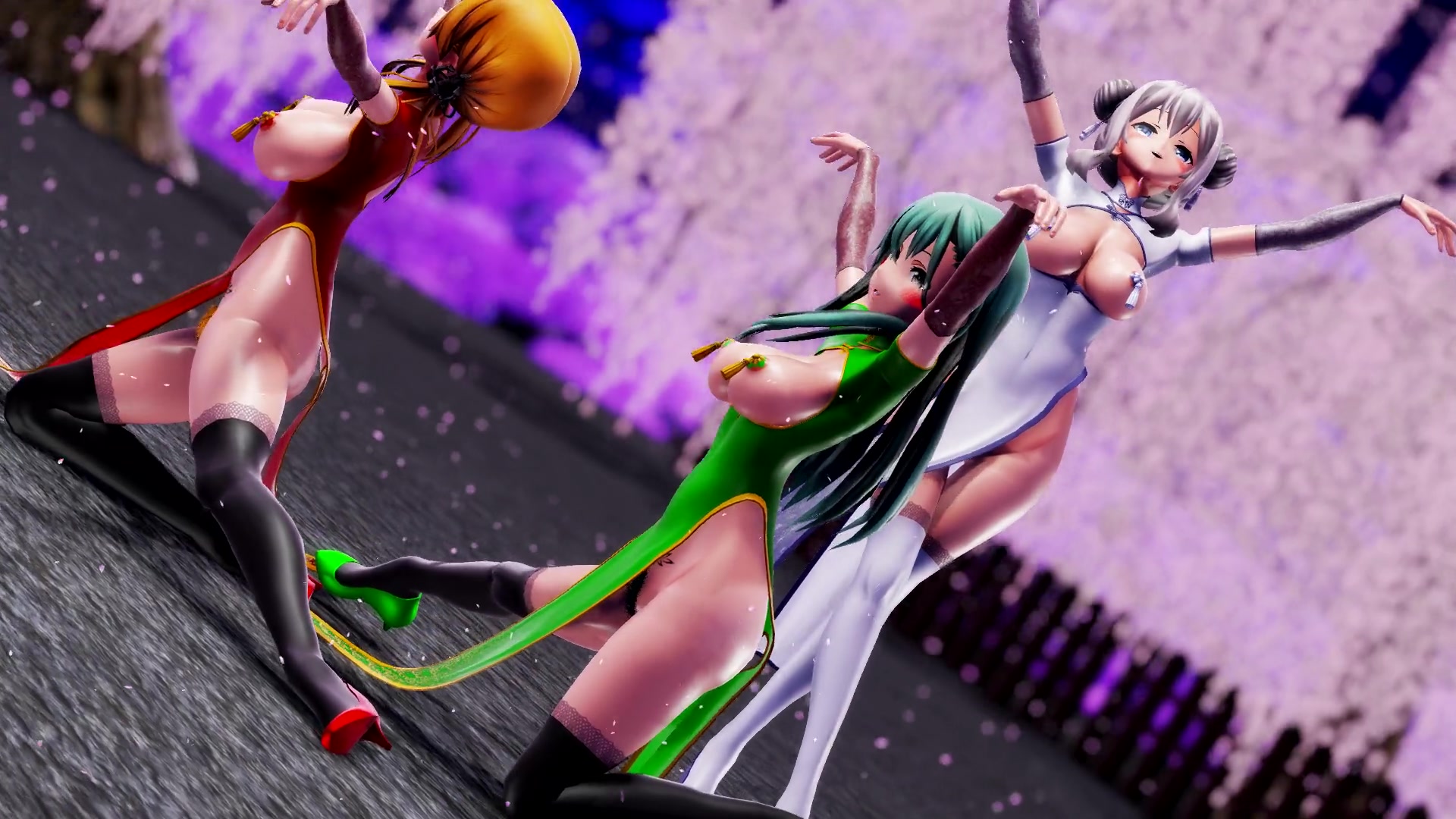 [MMD]DSKBチャイナ服で「桃源恋歌」