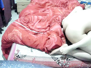 黑客监控 趁孩子睡着了赶紧啪啪小夫妻直播表演