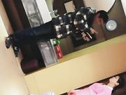 坑爹SPA会所按摩女技师兼职女主播一边上班一边偷拍给客人特殊服务