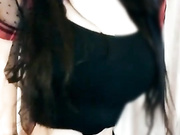 长得像李晓X的御姐范眼镜女主播隆胸归来摸着大骚穴呻吟挑逗让人受不了好想日她