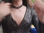 妖媚骚妖TS苏雨凝 丝袜妖精舌头舔直男龟头，哇 宝贝你舔得我好爽，流了好多水，啊继续舔我下面 豪爽！