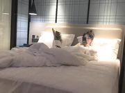 9总全国探花再约昨晚萌妹子啪啪，舌吻调情穿上情趣装口交后入骑乘猛操_ev