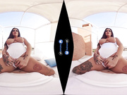 BaDoink VR Huge Tits MILF Babe With Tattoos POV Outdoor Fuck