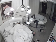 【360水滴TP】年轻小情侣睡前来一炮 大胸妹子先口硬了再坐上去 叫声很销魂