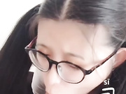 司语女神双马尾口爆