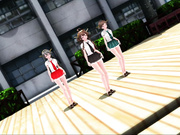 [MMD] Kongo sister, Pink Cat [KanColle]